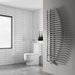 Reina Designer Nola Mild Steel Towel Rail - Unbeatable Bathrooms