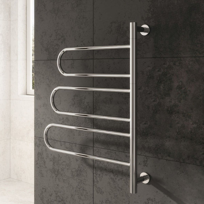 Reina Designer Orne Stainless Steel Towel Rail - Unbeatable Bathrooms