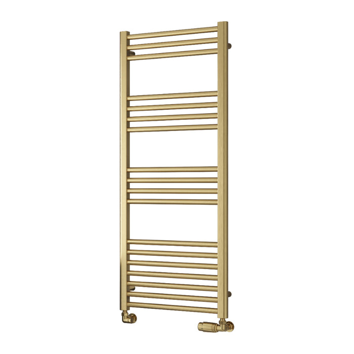 Reina Designer Ottone Mild Steel Towel Rail - Unbeatable Bathrooms