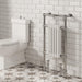 Reina Designer Oxford Mild Steel Towel Rail - Unbeatable Bathrooms