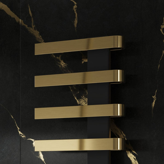 Reina Designer Panaro Mild Steel Towel Rail - Unbeatable Bathrooms