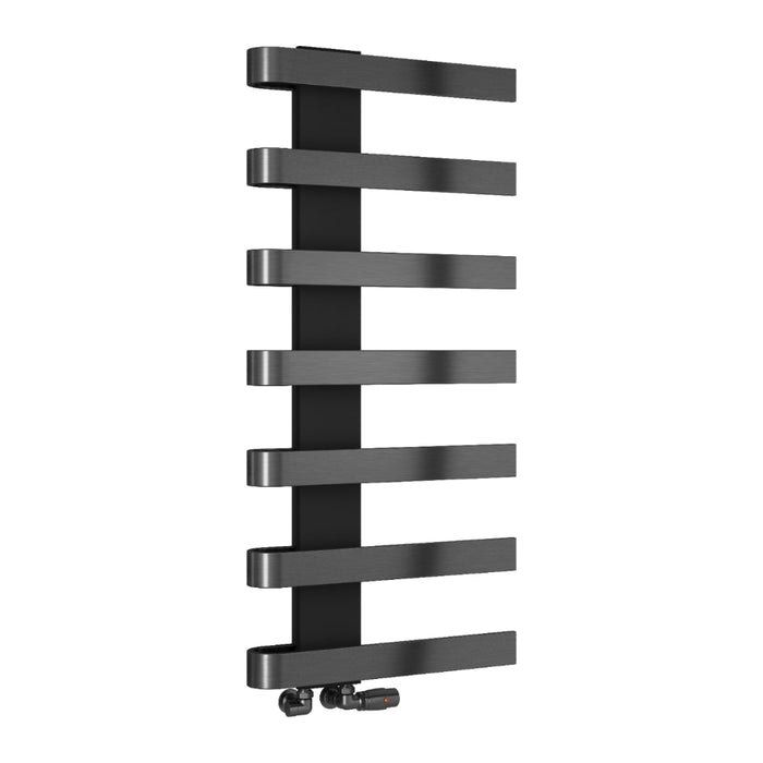 Reina Designer Panaro Mild Steel Towel Rail - Unbeatable Bathrooms