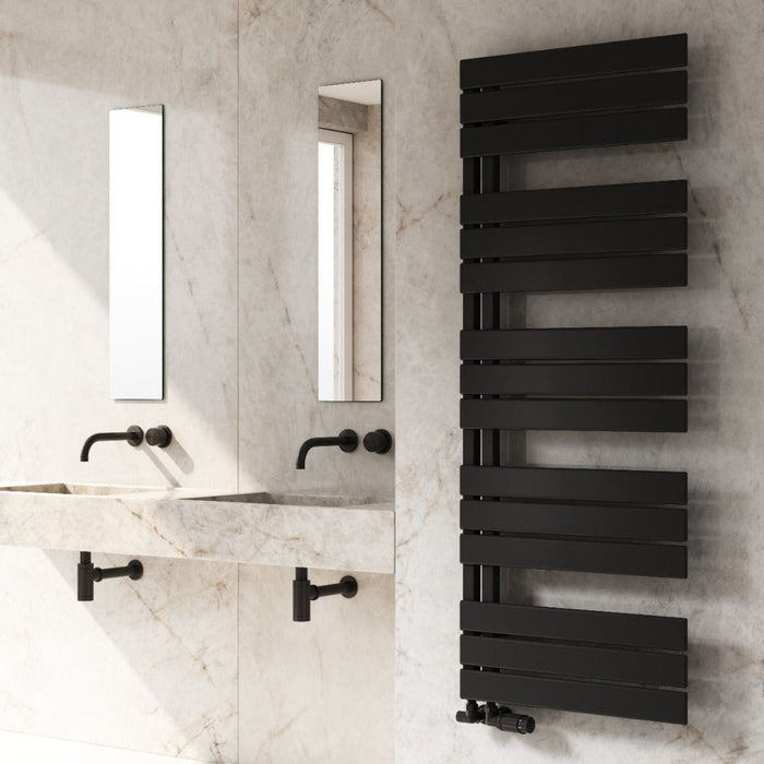 Reina Designer Pettino Mild Steel Towel Rail - Unbeatable Bathrooms