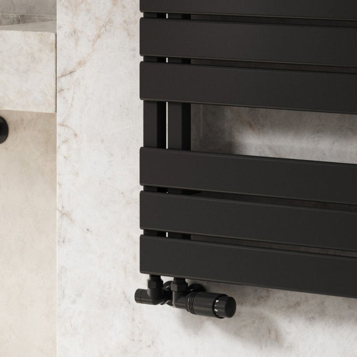Reina Designer Pettino Mild Steel Towel Rail - Unbeatable Bathrooms