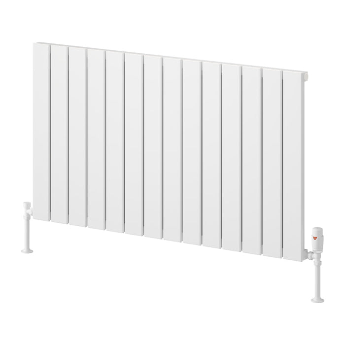 Reina Designer Piatto Horizontal Aluminium Radiator - Unbeatable Bathrooms
