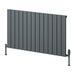 Reina Designer Piatto Horizontal Aluminium Radiator - Unbeatable Bathrooms