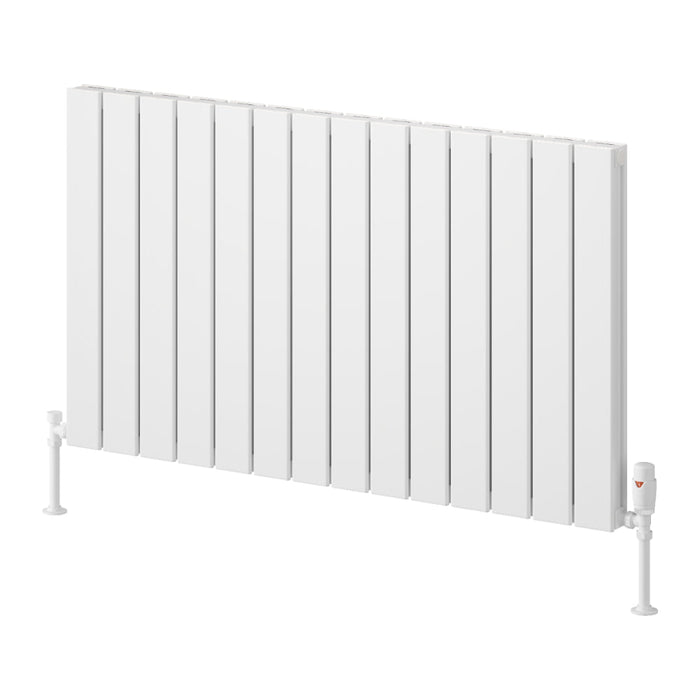 Reina Designer Piatto Horizontal Aluminium Radiator - Unbeatable Bathrooms