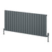 Reina Designer Piatto Horizontal Aluminium Radiator - Unbeatable Bathrooms