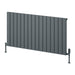 Reina Designer Piatto Horizontal Aluminium Radiator - Unbeatable Bathrooms