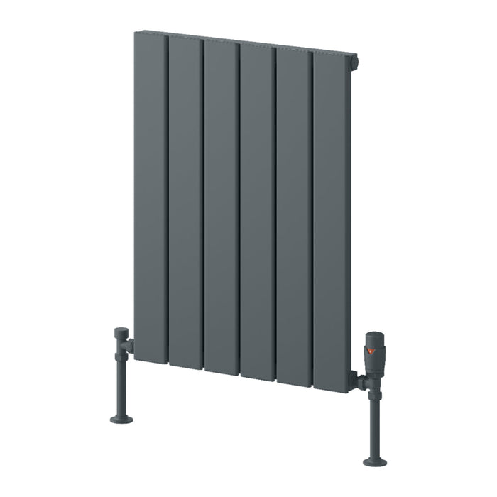 Reina Designer Piatto Horizontal Aluminium Radiator - Unbeatable Bathrooms