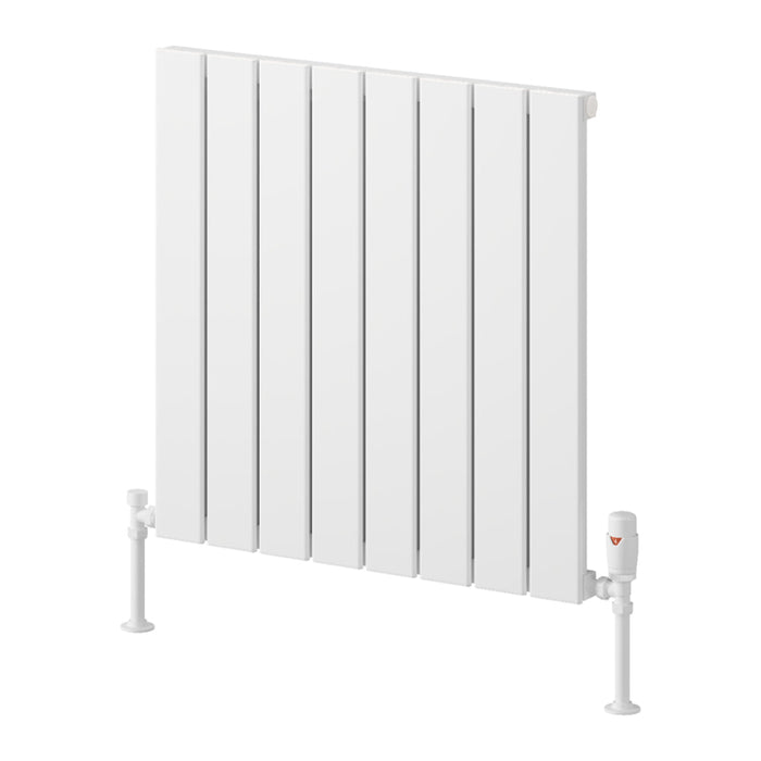 Reina Designer Piatto Horizontal Aluminium Radiator - Unbeatable Bathrooms