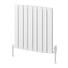 Reina Designer Piatto Horizontal Aluminium Radiator - Unbeatable Bathrooms