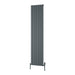 Reina Designer Piatto Vertical Aluminium Radiator - Unbeatable Bathrooms
