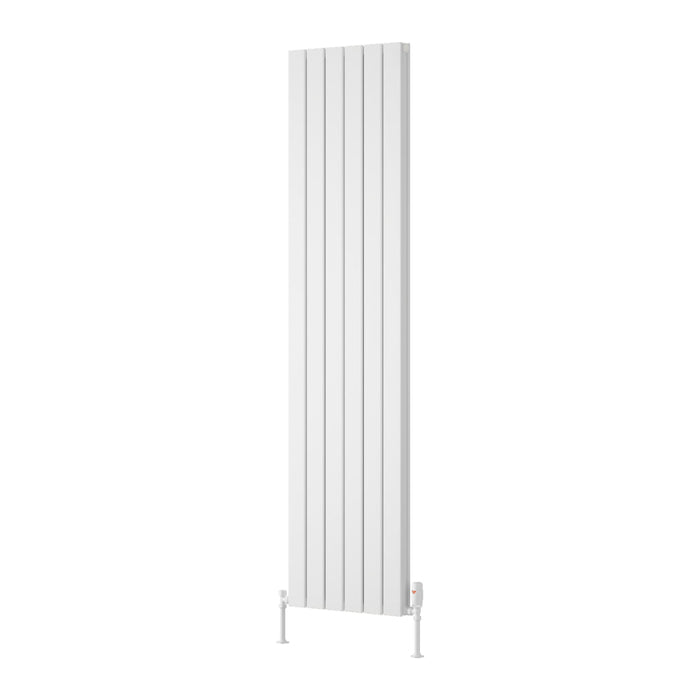 Reina Designer Piatto Vertical Aluminium Radiator - Unbeatable Bathrooms