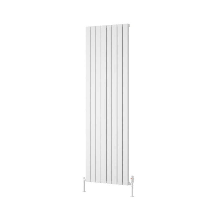 Reina Designer Piatto Vertical Aluminium Radiator - Unbeatable Bathrooms