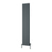 Reina Designer Piatto Vertical Aluminium Radiator - Unbeatable Bathrooms