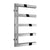 Reina Designer Piazza Stainless Steel Towel Rail - Unbeatable Bathrooms