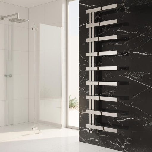 Reina Designer Piazza Stainless Steel Towel Rail - Unbeatable Bathrooms