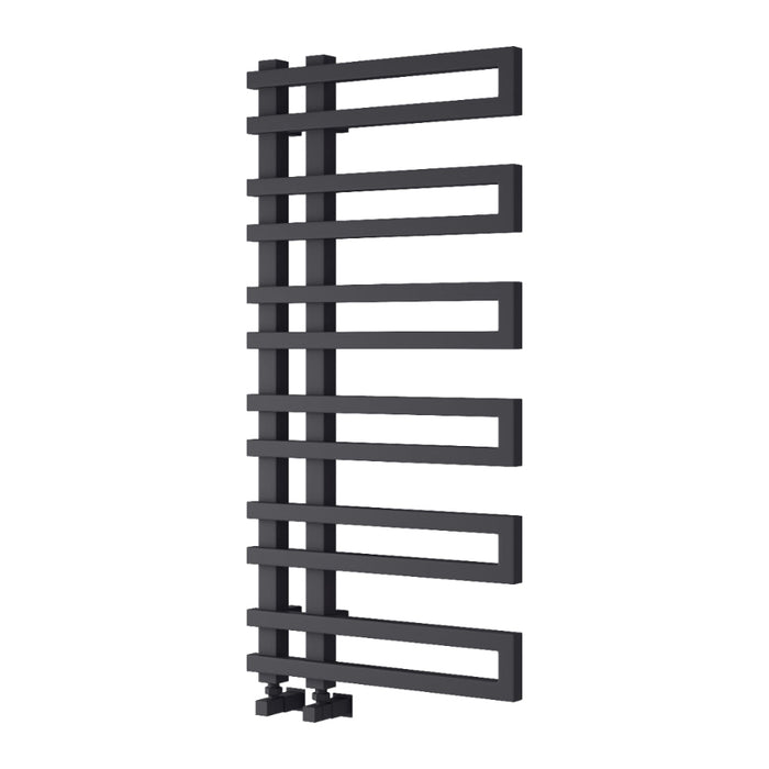 Reina Designer Pietra Mild Steel Towel Rail - Unbeatable Bathrooms