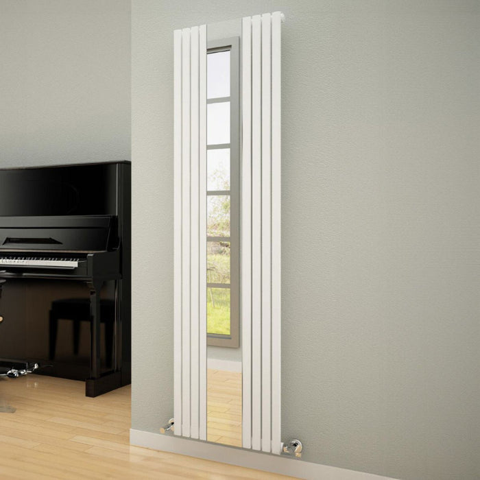 Reina Designer Reflect Mild Steel Radiator - Unbeatable Bathrooms