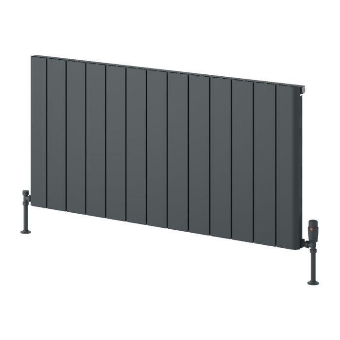 Reina Designer Resia Horizontal Aluminium Radiator - Unbeatable Bathrooms