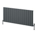 Reina Designer Resia Horizontal Aluminium Radiator - Unbeatable Bathrooms