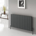 Reina Designer Resia Horizontal Aluminium Radiator - Unbeatable Bathrooms