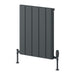 Reina Designer Resia Horizontal Aluminium Radiator - Unbeatable Bathrooms