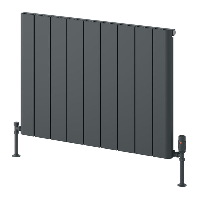Reina Designer Resia Horizontal Aluminium Radiator - Unbeatable Bathrooms