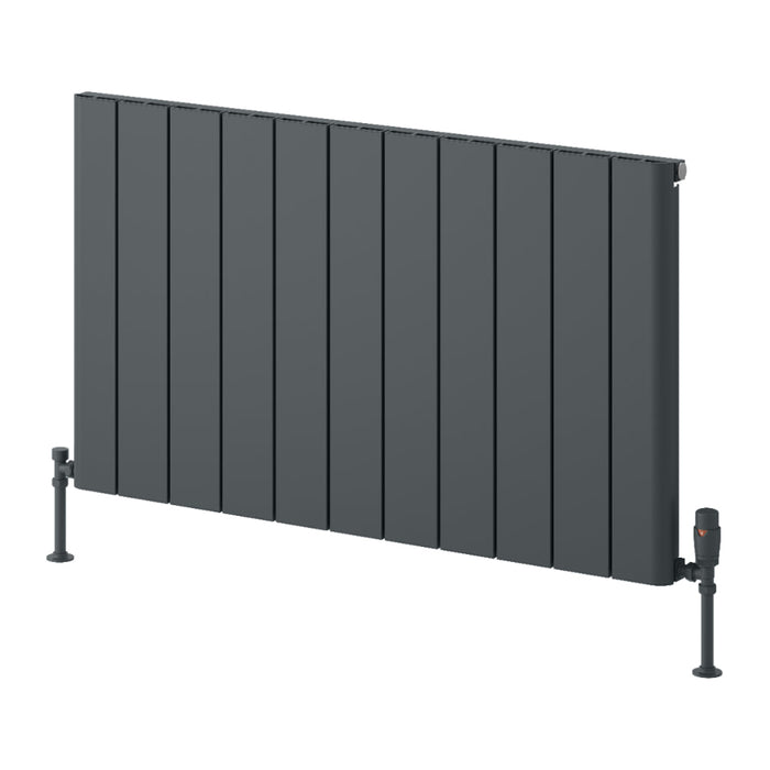 Reina Designer Resia Horizontal Aluminium Radiator - Unbeatable Bathrooms