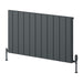 Reina Designer Resia Horizontal Aluminium Radiator - Unbeatable Bathrooms