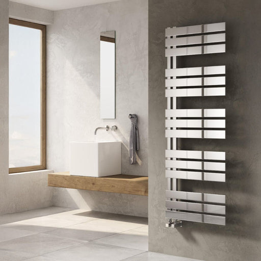 Reina Designer Ricadi Stainless Steel Towel Rail - Unbeatable Bathrooms