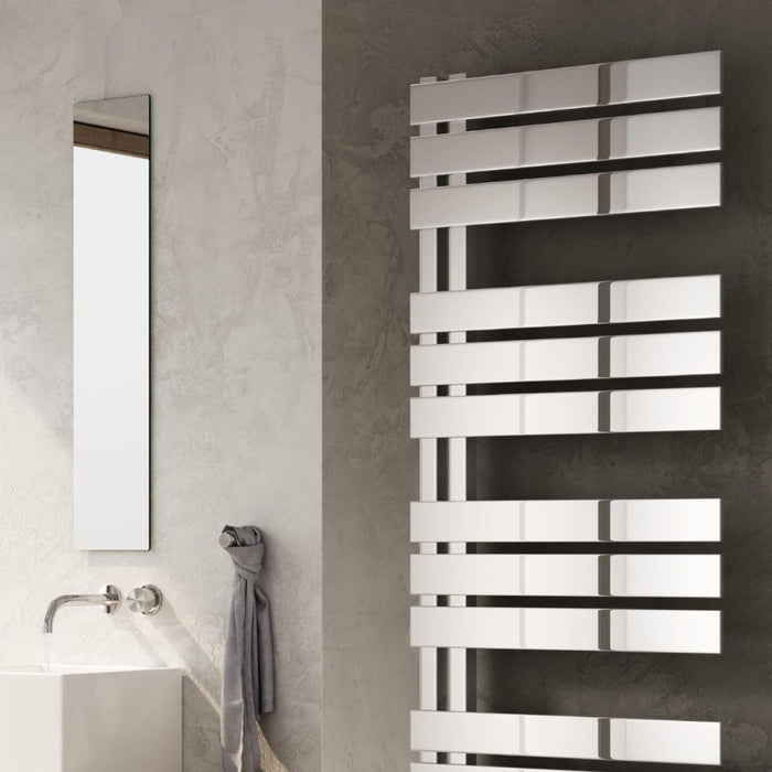 Reina Designer Ricadi Stainless Steel Towel Rail - Unbeatable Bathrooms
