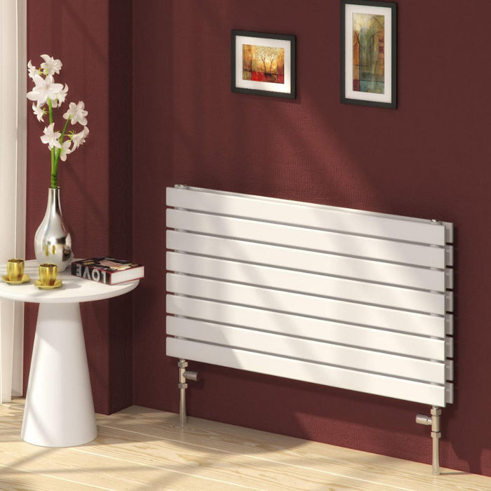 Reina Designer Rione Double Mild Steel Radiator - Unbeatable Bathrooms