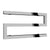 Reina Designer Serpe Mild Steel Towel Rail - Unbeatable Bathrooms