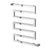 Reina Designer Serpe Mild Steel Towel Rail - Unbeatable Bathrooms