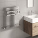 Reina Designer Sori Mild Steel Towel Rail - Unbeatable Bathrooms