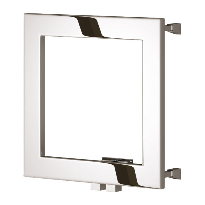 Reina Designer Square Stainless Steel Towel Rail - Unbeatable Bathrooms