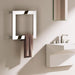 Reina Designer Square Stainless Steel Towel Rail - Unbeatable Bathrooms
