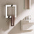 Reina Designer Square Stainless Steel Towel Rail - Unbeatable Bathrooms