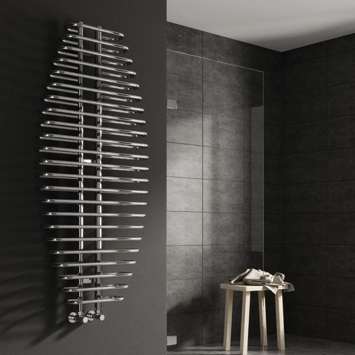 Reina Designer Teano Mild Steel Towel Rail - Unbeatable Bathrooms