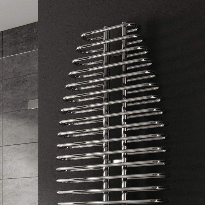 Reina Designer Teano Mild Steel Towel Rail - Unbeatable Bathrooms