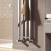 Reina Designer Todi Mild Steel Towel Rail - Unbeatable Bathrooms