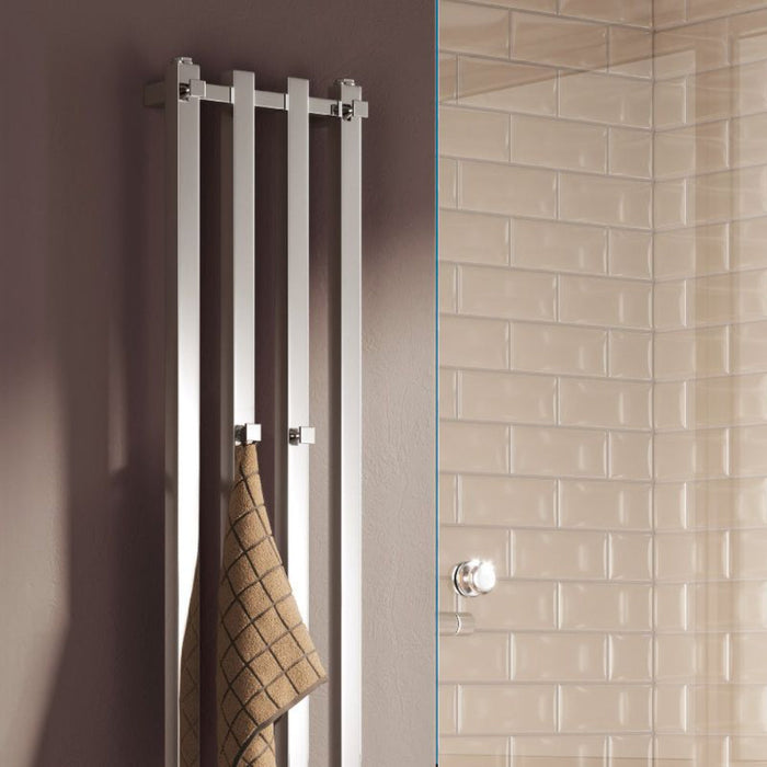 Reina Designer Todi Mild Steel Towel Rail - Unbeatable Bathrooms