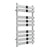 Reina Designer Trento Mild Steel Towel Rail - Unbeatable Bathrooms