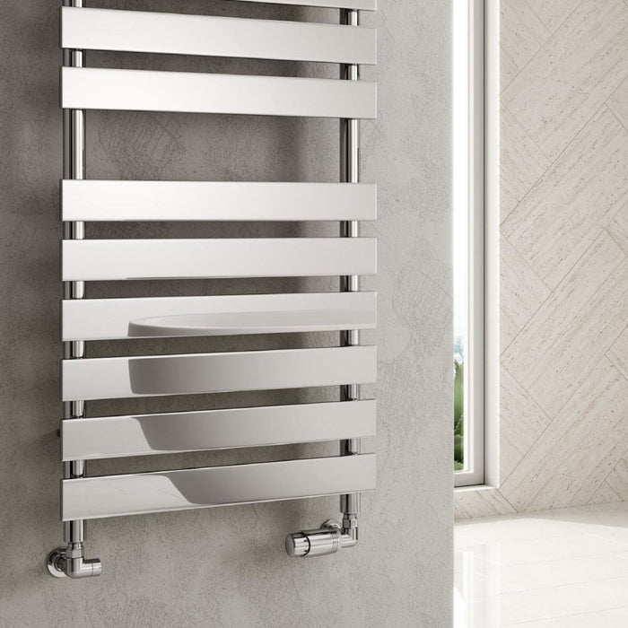 Reina Designer Trento Mild Steel Towel Rail - Unbeatable Bathrooms