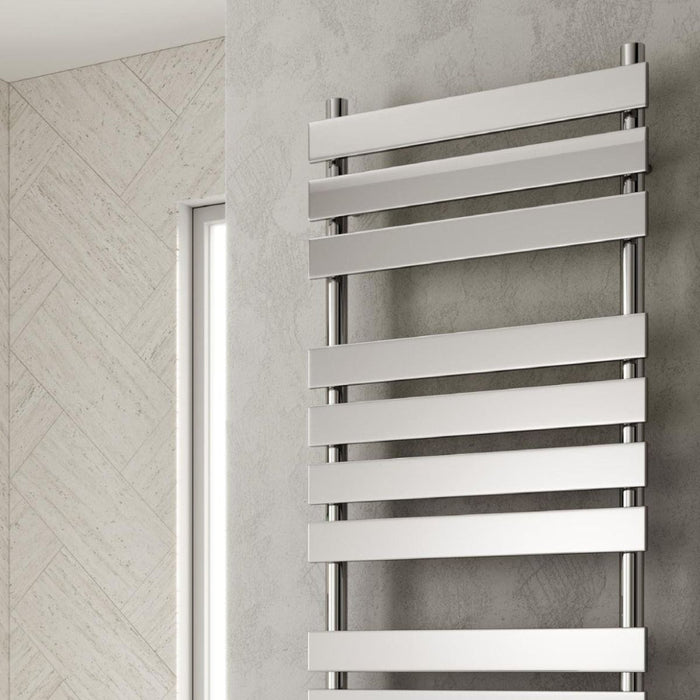 Reina Designer Trento Mild Steel Towel Rail - Unbeatable Bathrooms