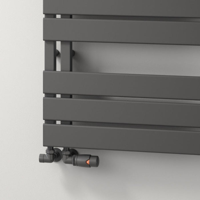 Reina Designer Vada Aluminium Towel Rail - Unbeatable Bathrooms