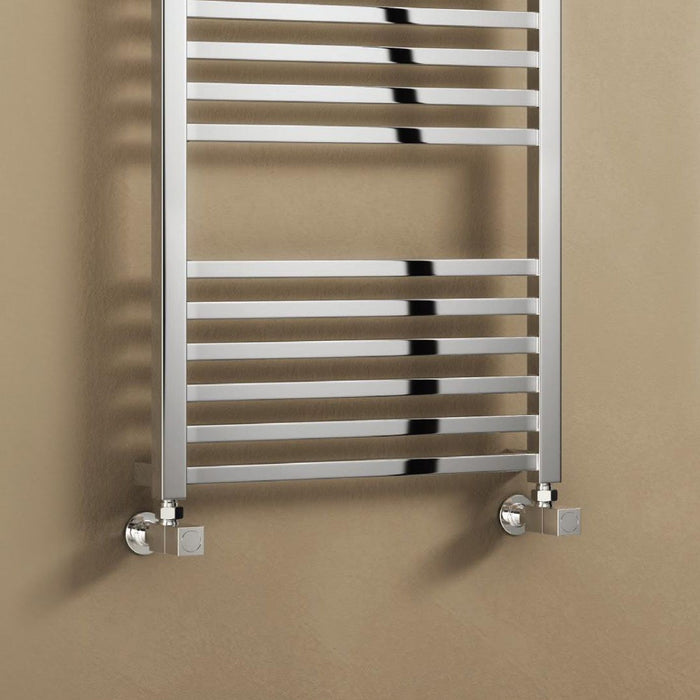 Reina Designer Vasto Mild Steel Towel Rail - Unbeatable Bathrooms