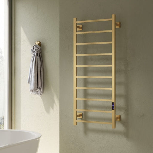 Reina Designer Velino Stainless Steel Towel Rail - Unbeatable Bathrooms